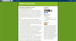 Desktop Screenshot of beautyforrealgirls.blogspot.com