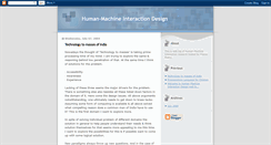 Desktop Screenshot of human-machine.blogspot.com