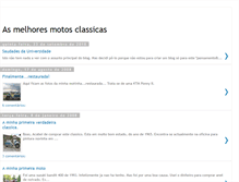 Tablet Screenshot of motosclassicas.blogspot.com