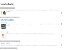 Tablet Screenshot of kendrabailey.blogspot.com