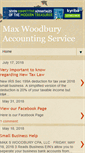 Mobile Screenshot of maxwoodburycpa.blogspot.com