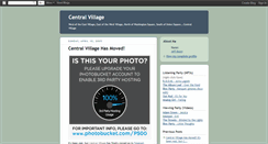 Desktop Screenshot of centralvillage.blogspot.com