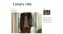 Desktop Screenshot of luxury-chic.blogspot.com