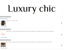 Tablet Screenshot of luxury-chic.blogspot.com