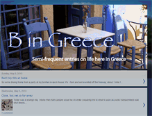 Tablet Screenshot of bingreece.blogspot.com