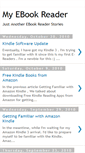 Mobile Screenshot of my-ebook-reader.blogspot.com