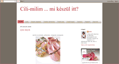 Desktop Screenshot of cili-milim.blogspot.com