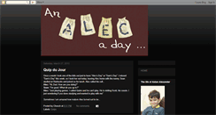 Desktop Screenshot of dailyalec.blogspot.com