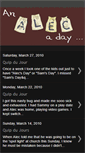 Mobile Screenshot of dailyalec.blogspot.com