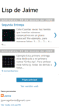 Mobile Screenshot of lispdejaime.blogspot.com
