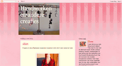 Desktop Screenshot of handwerkenenanderecreaties.blogspot.com