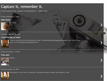 Tablet Screenshot of capture-it-remember-it.blogspot.com