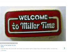 Tablet Screenshot of millertime130.blogspot.com