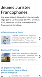 Mobile Screenshot of jeunesjuristesfrancophones.blogspot.com