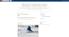 Desktop Screenshot of migrainezero.blogspot.com