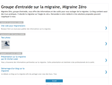 Tablet Screenshot of migrainezero.blogspot.com