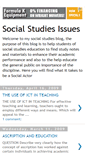 Mobile Screenshot of mysocialstudiesissues.blogspot.com