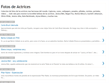 Tablet Screenshot of colecciondeactrices.blogspot.com