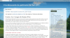 Desktop Screenshot of patrimoine-du-tarn.blogspot.com