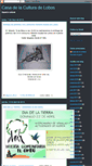 Mobile Screenshot of casadelaculturadelobos.blogspot.com