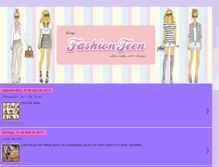 Tablet Screenshot of blogteenfashion.blogspot.com