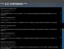 Tablet Screenshot of gdfontinhas.blogspot.com