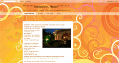 Desktop Screenshot of amanitashotel.blogspot.com