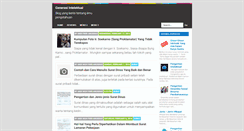 Desktop Screenshot of generasi-intelektual.blogspot.com