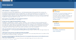 Desktop Screenshot of intervjuaren.blogspot.com