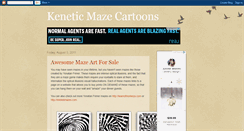 Desktop Screenshot of kenetic-maze-cartoons.blogspot.com