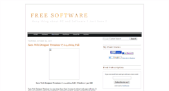 Desktop Screenshot of freesoft-load.blogspot.com