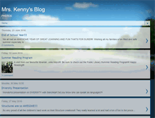 Tablet Screenshot of mrskennysblog.blogspot.com