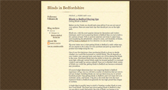 Desktop Screenshot of beford-blind-buyers-guide.blogspot.com