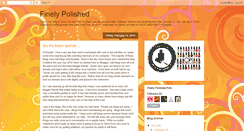 Desktop Screenshot of finelypolished.blogspot.com
