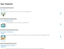 Tablet Screenshot of danielhaskett.blogspot.com