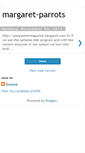 Mobile Screenshot of margaret-parrots.blogspot.com