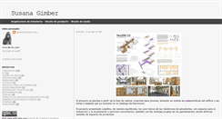 Desktop Screenshot of elblogdesusanagimber-interiorismo.blogspot.com