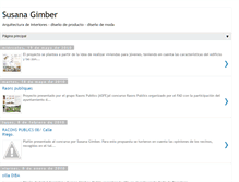 Tablet Screenshot of elblogdesusanagimber-interiorismo.blogspot.com