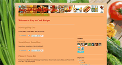 Desktop Screenshot of easelycookmenu.blogspot.com