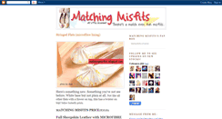 Desktop Screenshot of matchingmisfits.blogspot.com