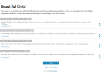 Tablet Screenshot of beautifulchild-gabesmom.blogspot.com