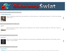 Tablet Screenshot of gitarowyswiat.blogspot.com