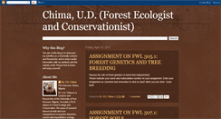 Desktop Screenshot of foresterchima.blogspot.com