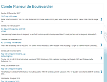 Tablet Screenshot of comteflaneur.blogspot.com