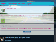 Tablet Screenshot of jugandoconlasprofesiones.blogspot.com
