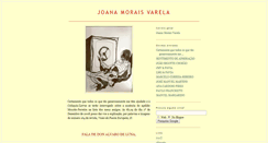 Desktop Screenshot of joanavarela.blogspot.com