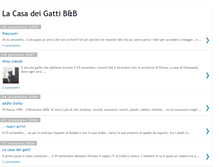 Tablet Screenshot of lacasadeigatti.blogspot.com