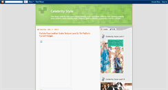 Desktop Screenshot of celebrity-style-wear.blogspot.com