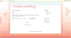 Desktop Screenshot of empunponiblogi.blogspot.com