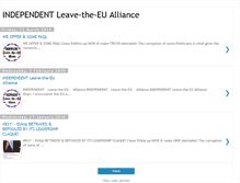 Tablet Screenshot of leave-the-eu.blogspot.com